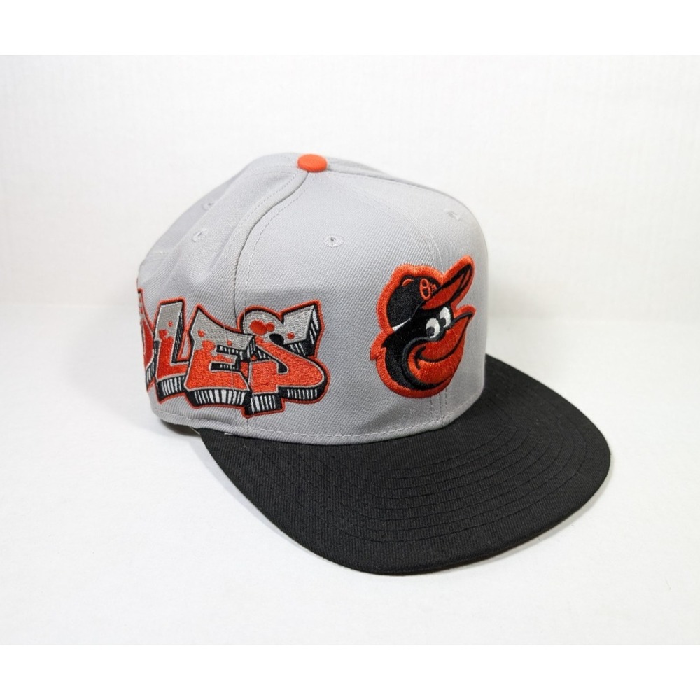 Baltimore Orioles Graffiti Hat New Era 9Fifty MLB Black Gray Snapback